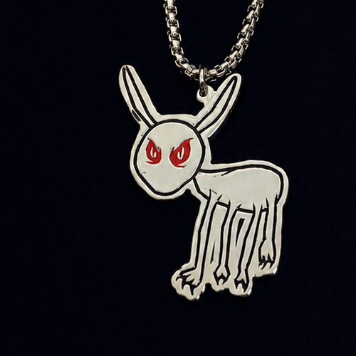 Silver Goat Necklace