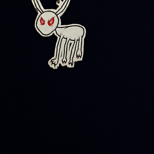 Silver Goat Necklace
