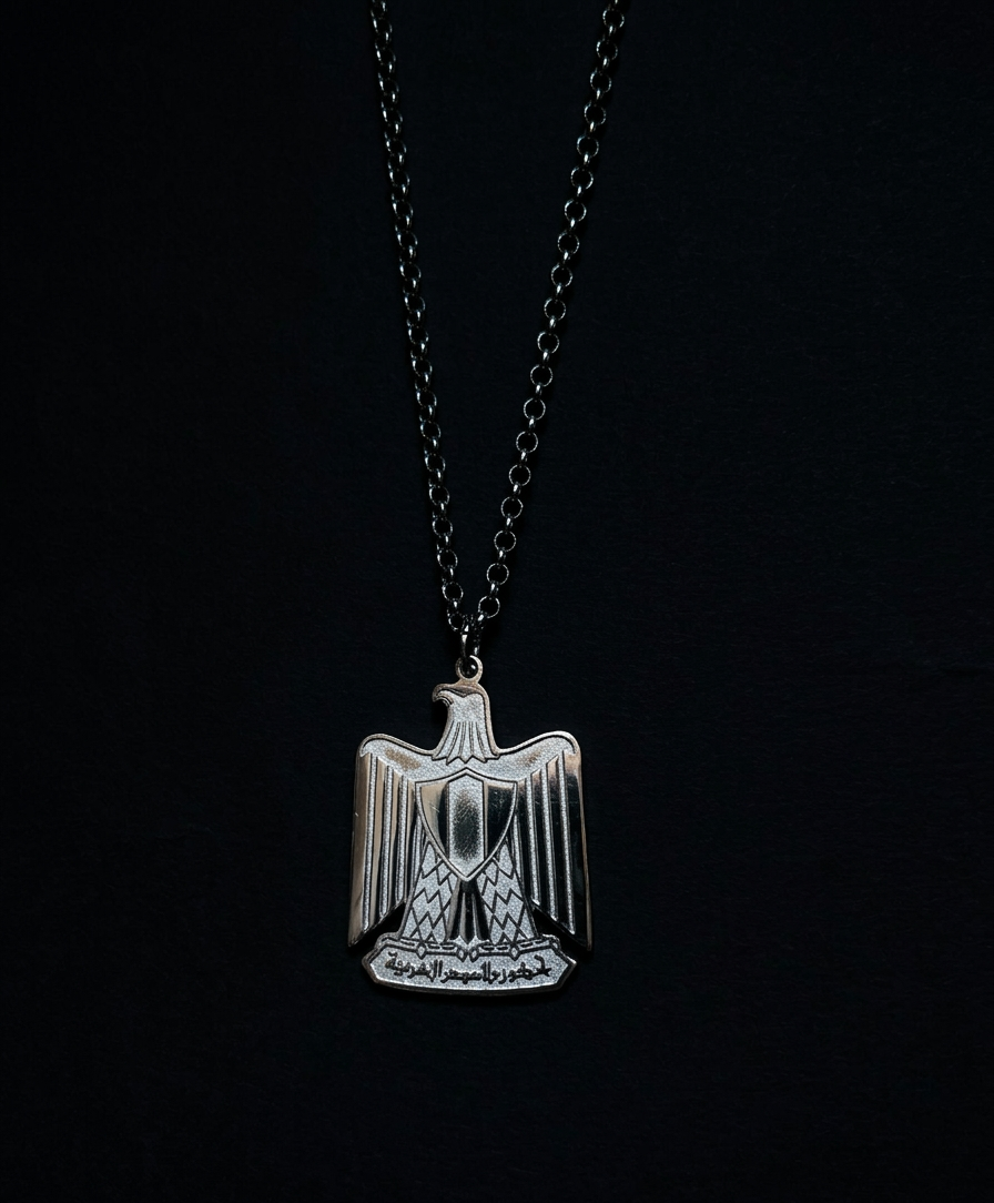 Egyptian flag necklace