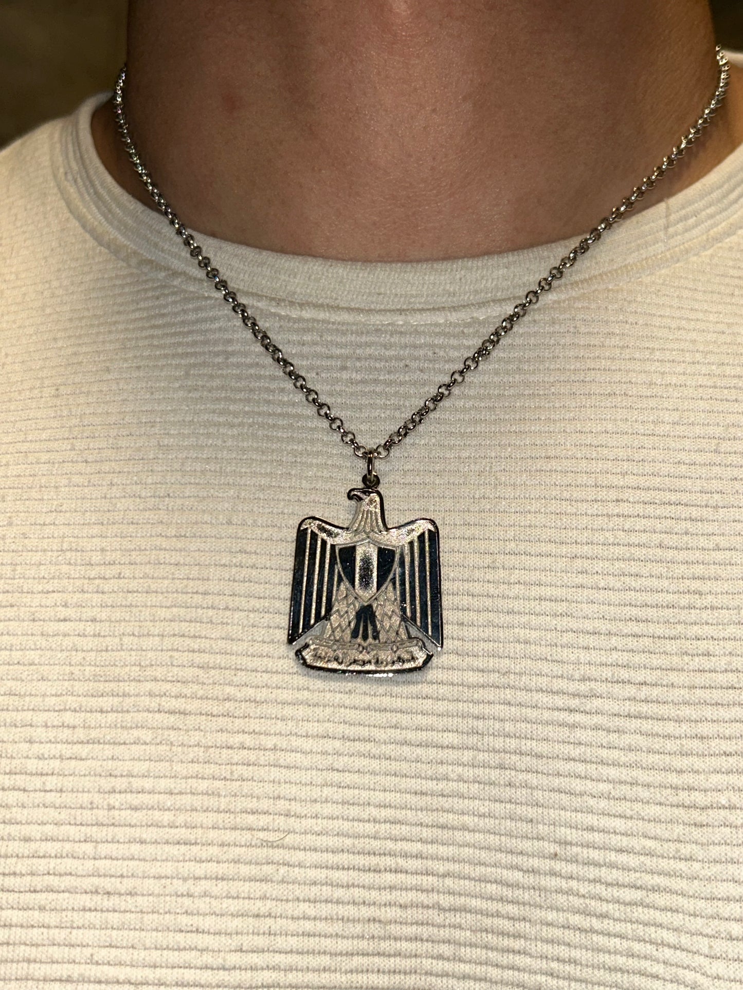 Egyptian flag necklace
