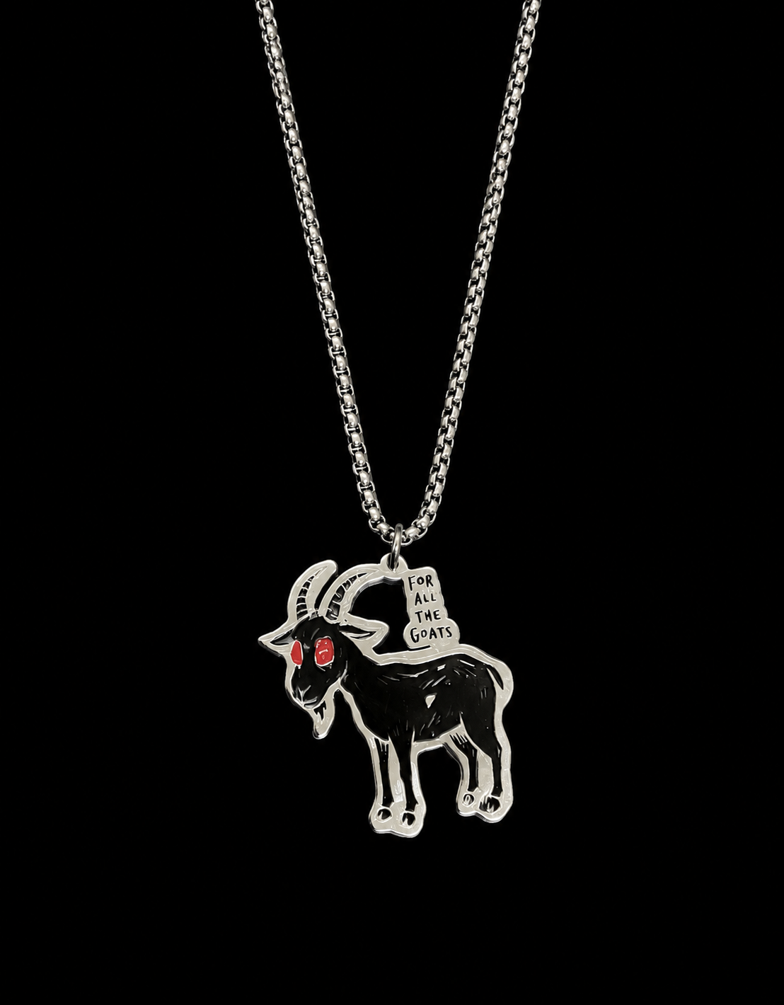 Blacked Goat Necklace