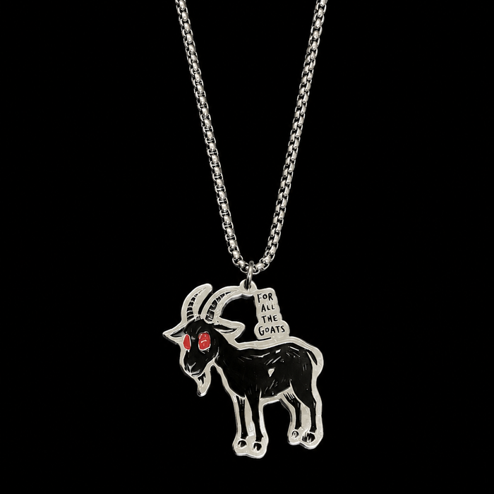Blacked Goat Necklace