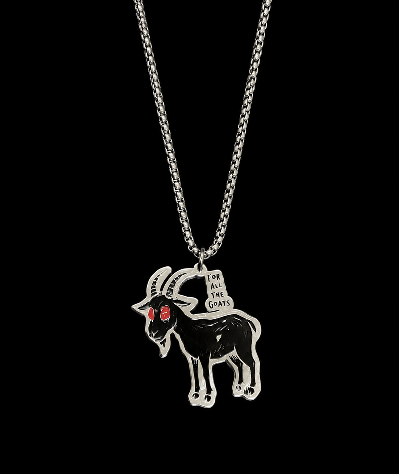 Blacked Goat Necklace