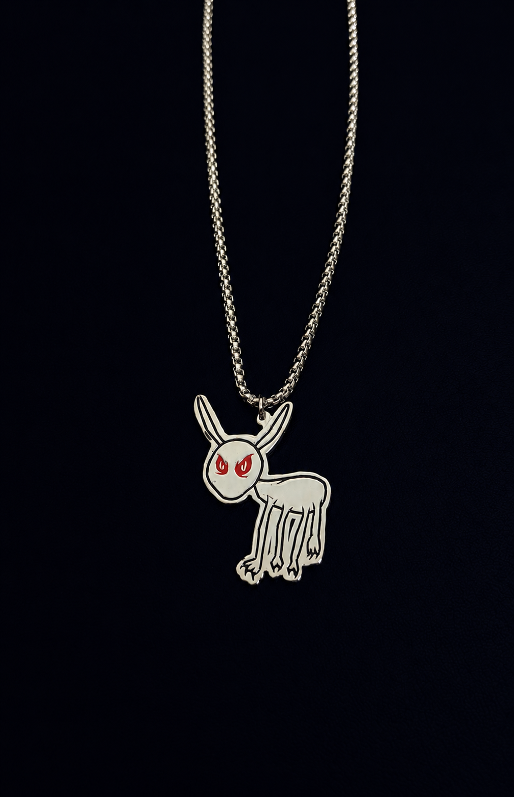 Silver Goat Necklace